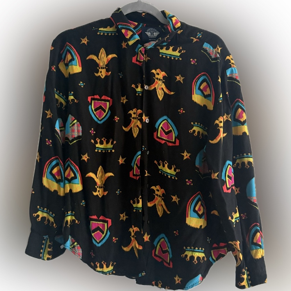 Dockers Multicolor Patterned Shirt Women’s S